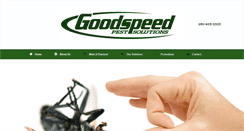 Desktop Screenshot of goodspeedpest.com